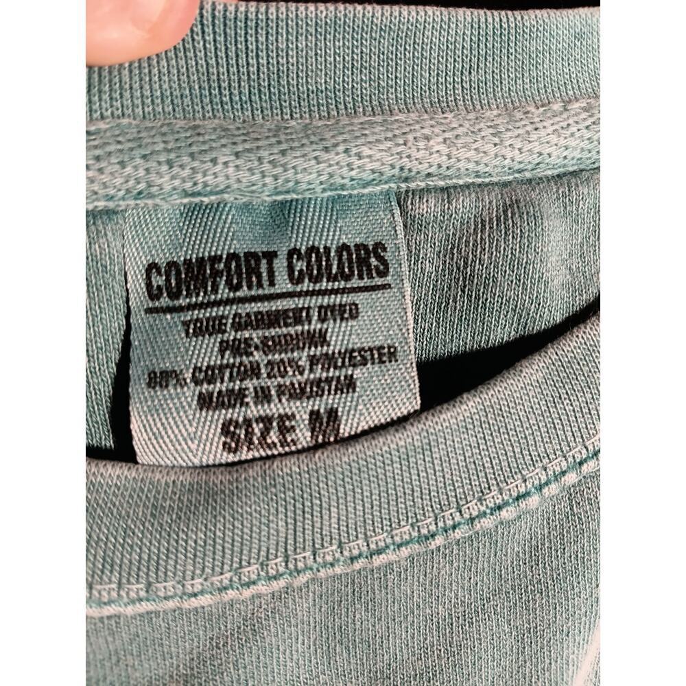 Missouri State University Teal Green Long Sleeve Crewneck Sweatshirt Medium - Picture 3 of 5